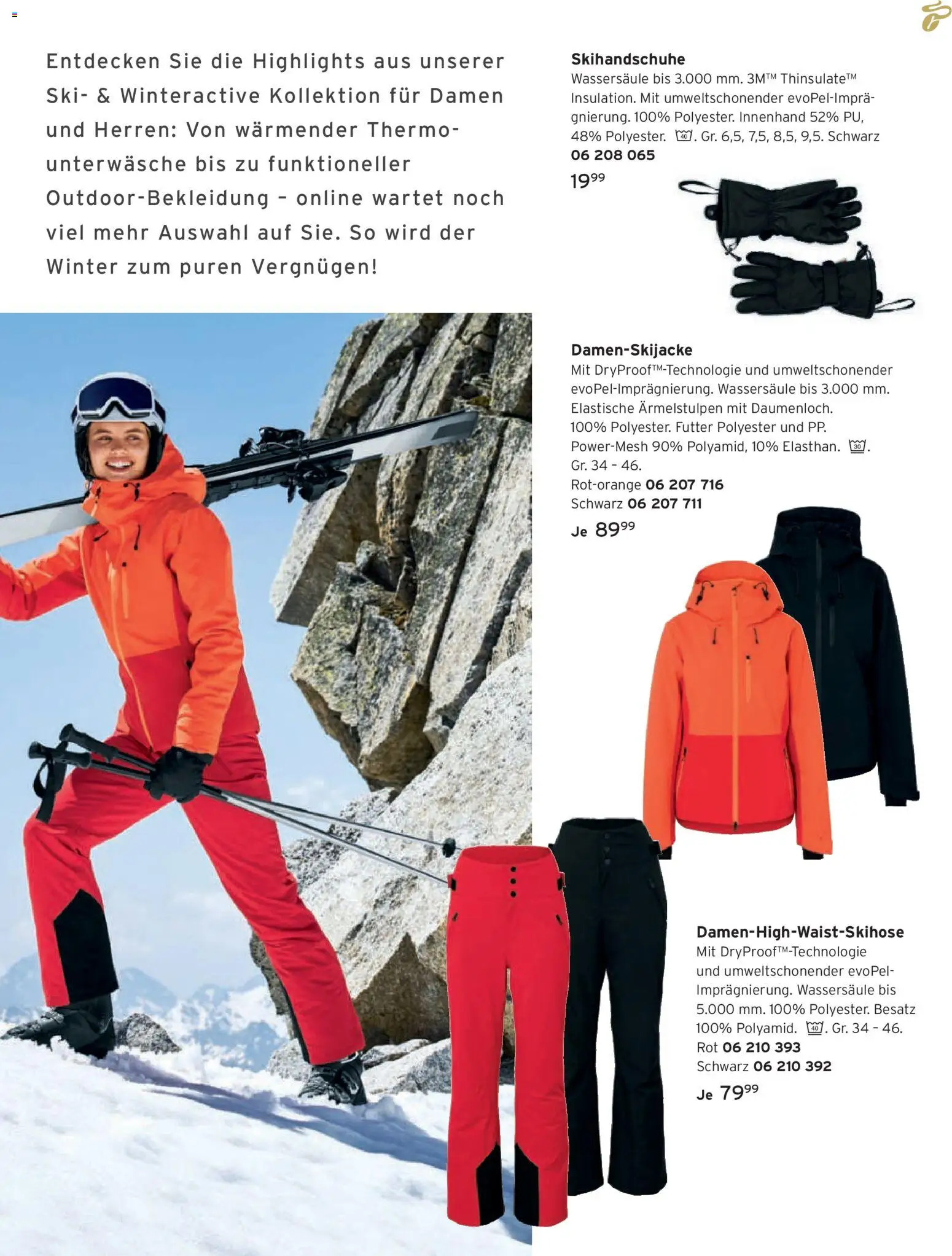 Tchibo Katalog Advent 2025 – gültig ab 14.11.2025 | Seite: 145 | Produkte: Ski, Unterwäsche