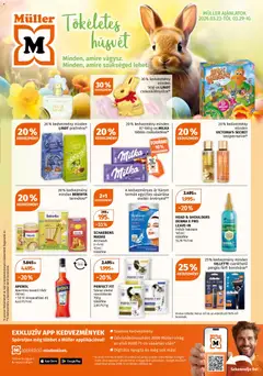 Müller akciós újság - amely érvényes a következő dátumtól: 23.03.2026