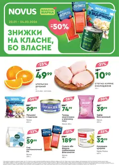 Novus акції дійснийкції з 22.01.2026