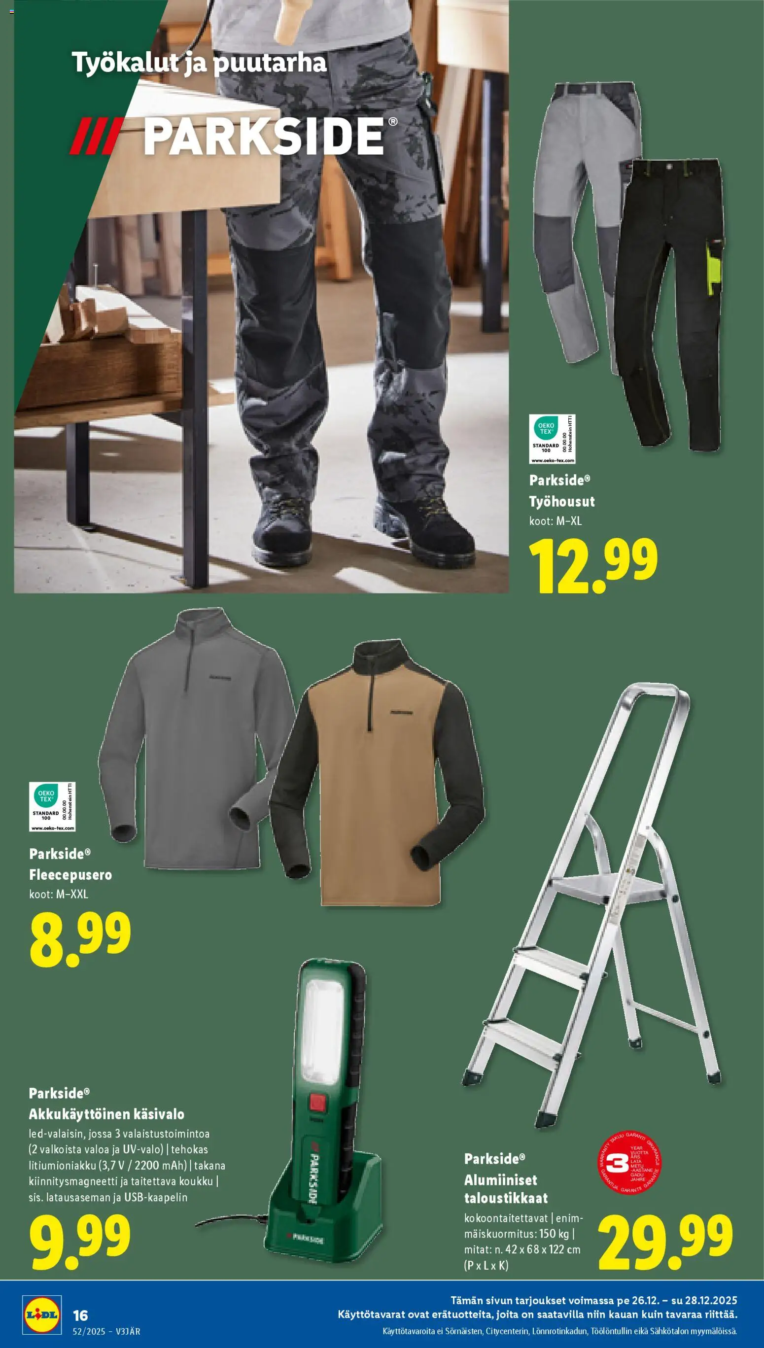 Lidl tarjoukset - Helsinki – voimassa 26.12.2025 alkaen | Sivu: 16