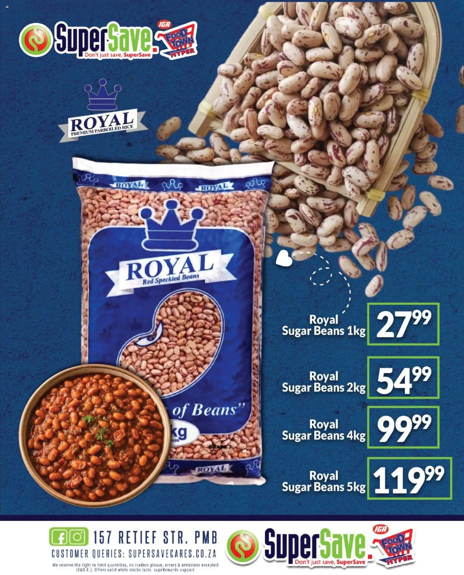 New Super Save catalogue – valid from 27.02.2026 | Page: 4 | Products: Beans, Rice, Sugar