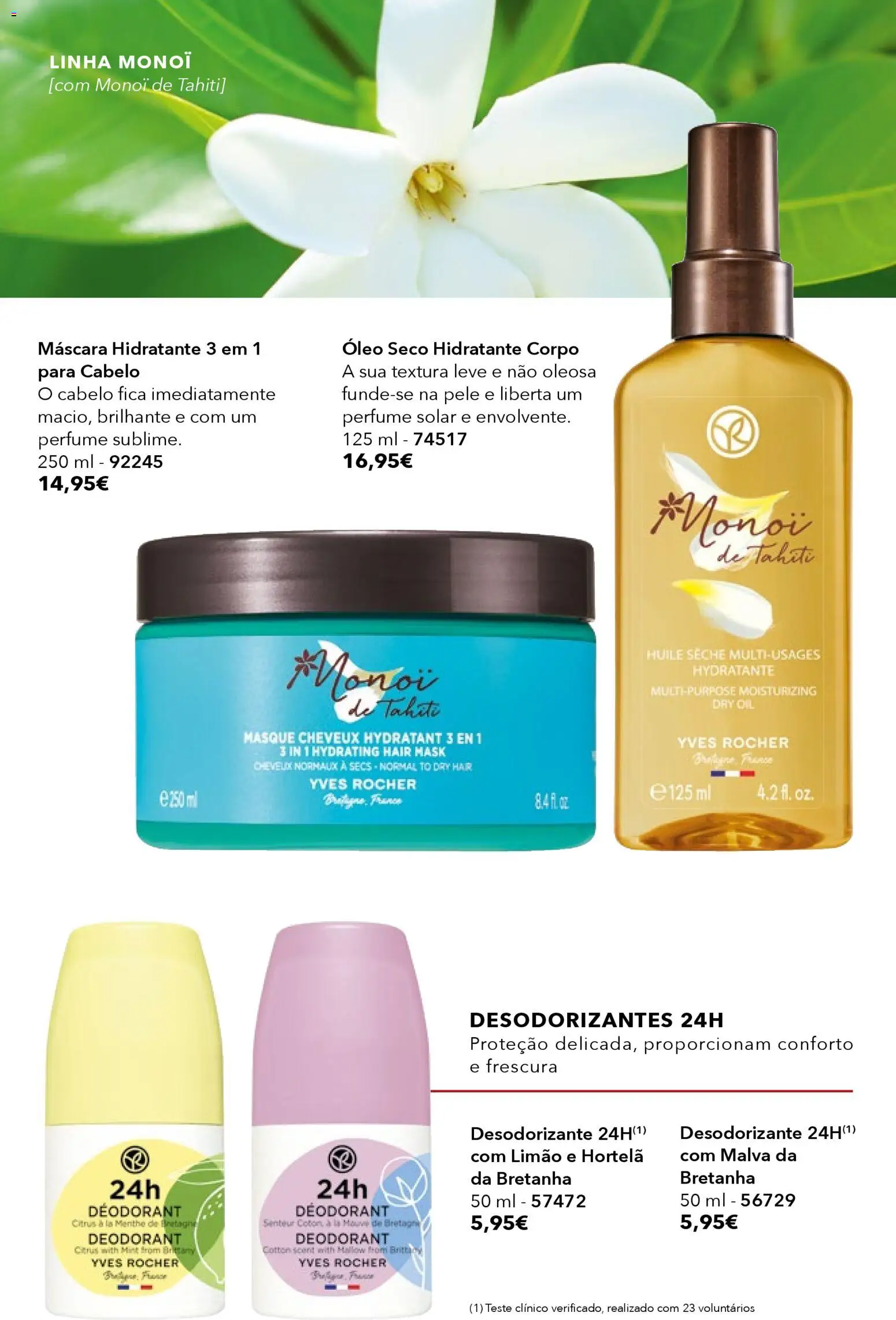 Yves Rocher catálogo 1 │ válido de 31.12.2025 | Página: 68 | Produtos: Perfume, Hortelã, Desodorizante, Óleo