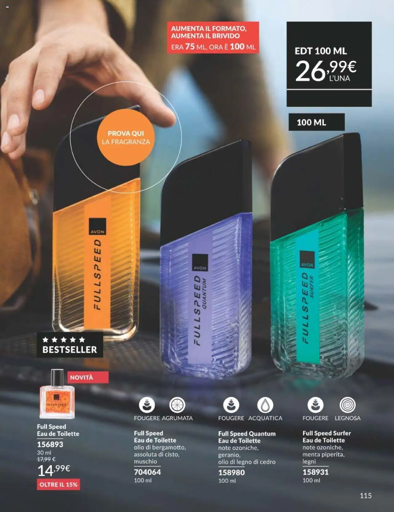 Volantino Avon del 01.10.2025 | Pagina: 115 | Prodotti: Olio, Menta, Fragranza