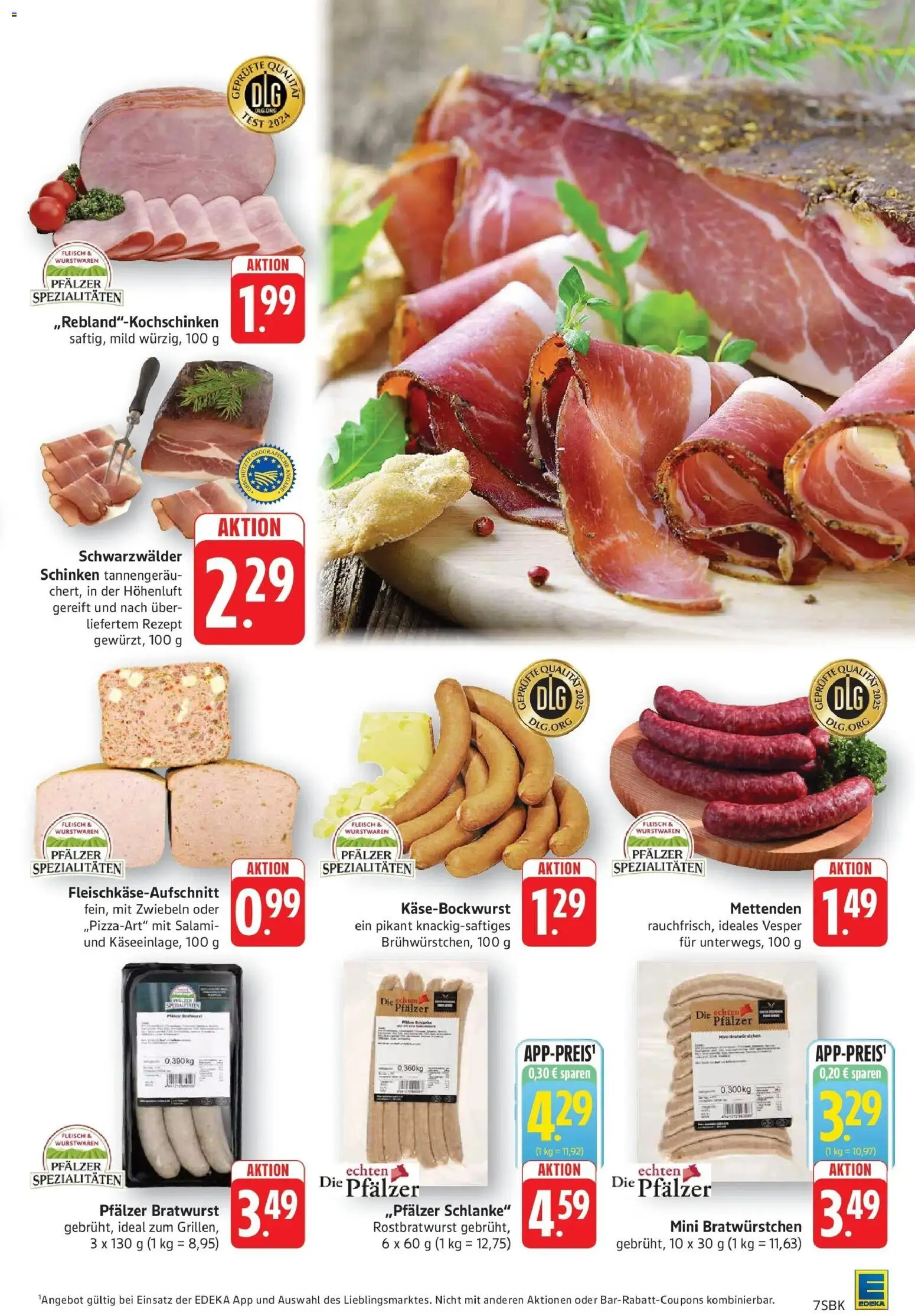 Edeka prospekt Pirmasens	 – gültig ab 12.04.2026 | Seite: 7 | Produkte: Zwiebeln, Salami, Schinken, Fleisch