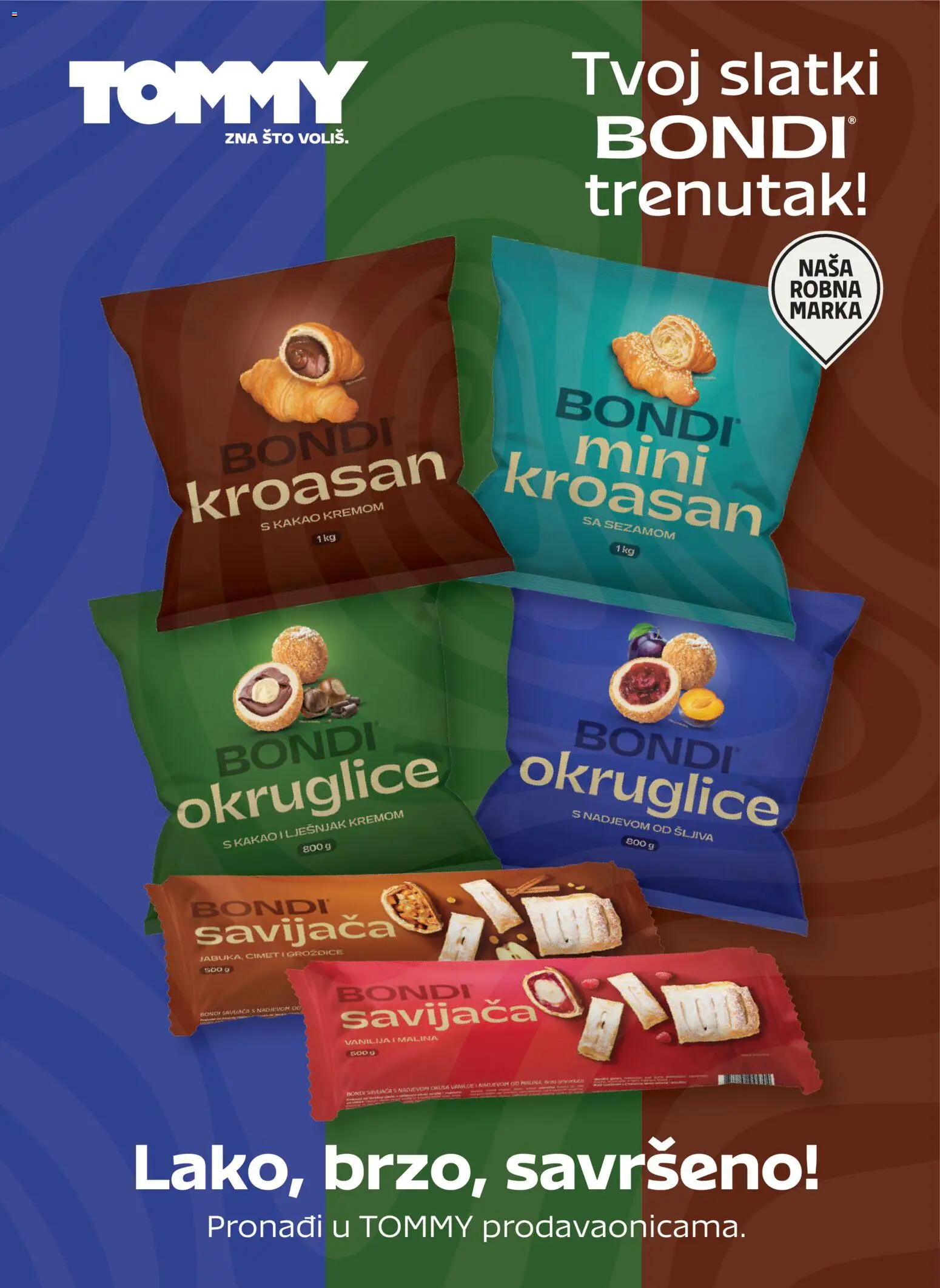 Tommy katalog | vrijedi od 23.04.2026 | Stranica: 3 | Proizvodi: Šljiva, Lješnjak, Kakao, Kroasan