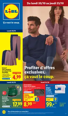 LIDL - Prévisualisation de LIDL catalogue les bonnes affaires de la semaine valide à partir de 20.10.2025