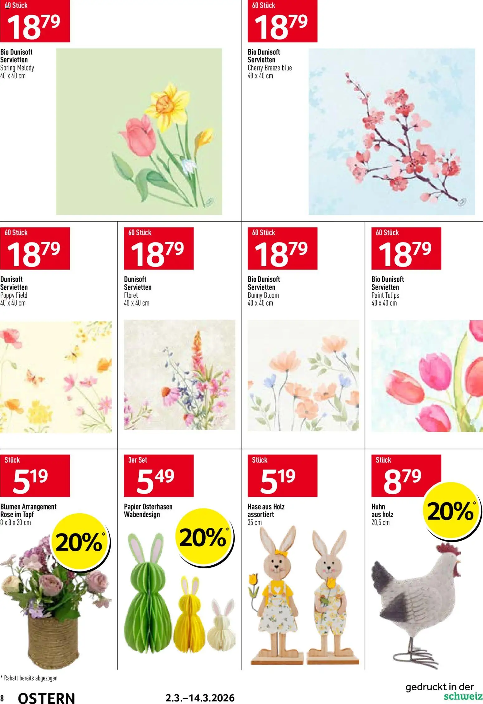 Prodega Aktionen Ostern – gültig ab 02.03.2026 | Seite: 8