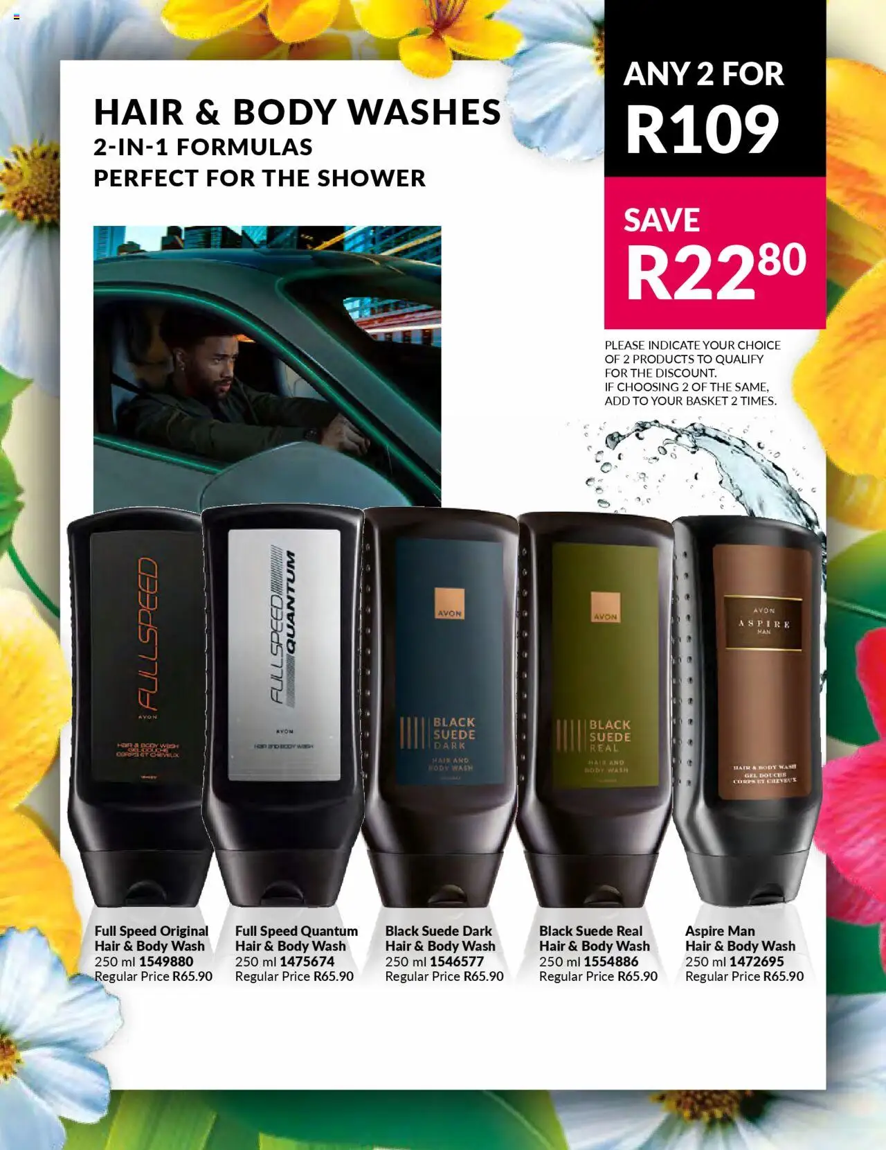 New Avon catalogue – valid from 19.09.2025 | Page: 13 | Products: Bath, Shower, Basket, Body wash