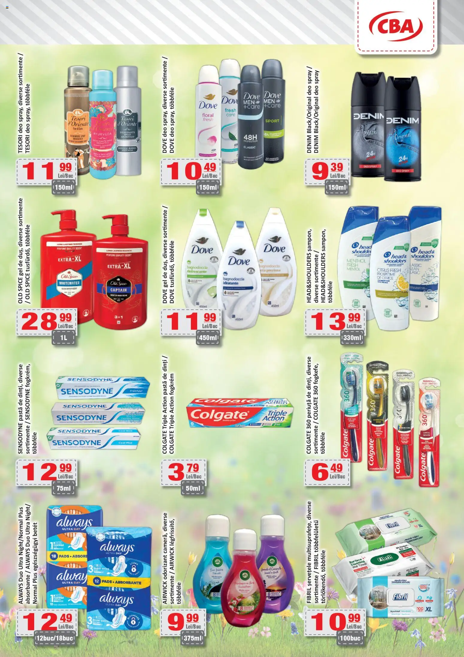 Noul catalog CBA – valabil de la 04.03.2026 | Pagină: 10 | Produse: Kısırlaştırılmış Kedi Maması, Pastă de dinți, Absorbante