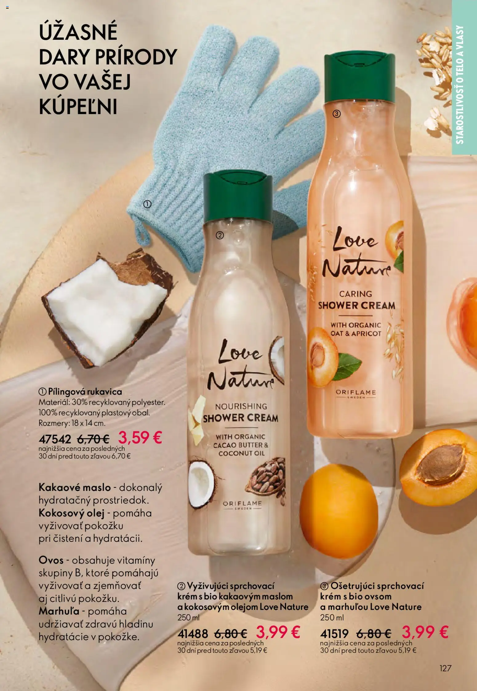 Nové Oriflame akcie – leták je platný od 25.03.2026 | Strana: 127 | Produkty: Maslo, Olej, Krém