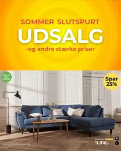 Eksempel på tilbudsavis Møblér - Tilbudsavis fra butik Møblér gyldig fra 24.07.2025