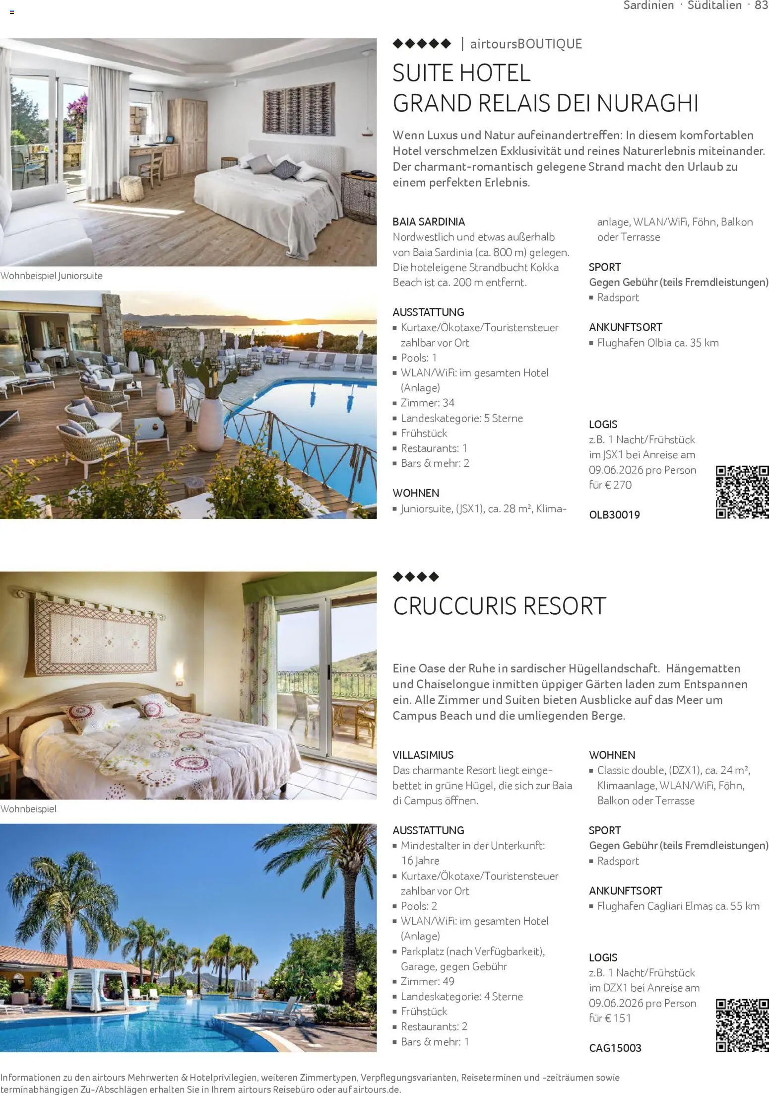 Aida Airtours Erstklassige Europareisen – gültig ab 30.10.2025 | Seite: 83