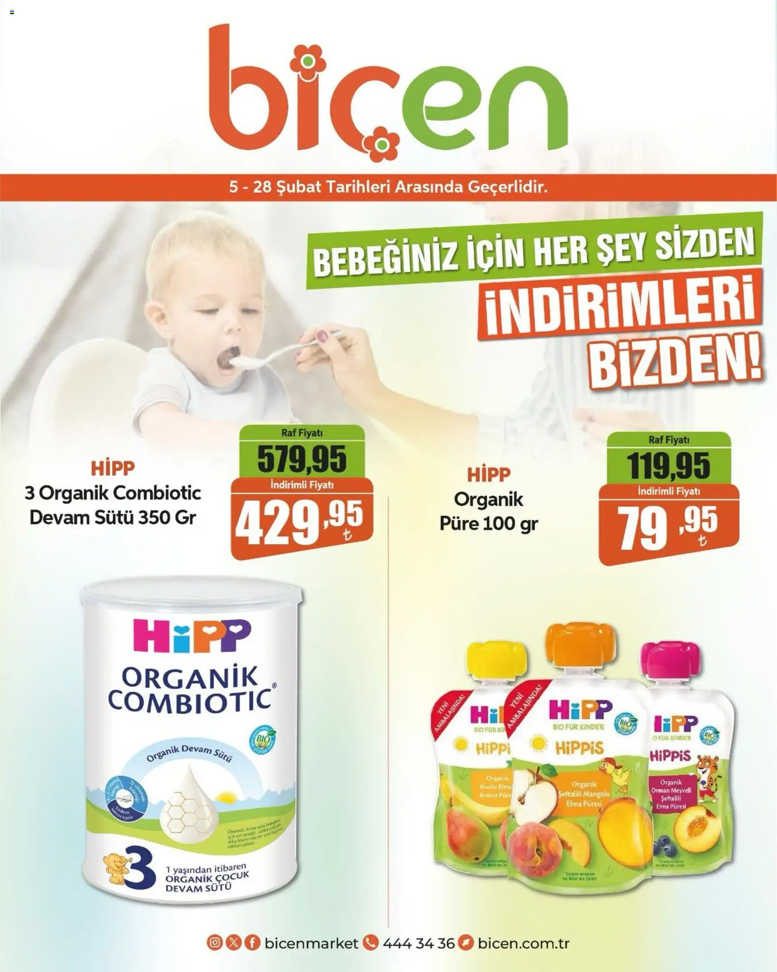 Biçen Market - İndirim - 05.02.2026 tarihinden itibaren geçerlidir | Sayfa: 1