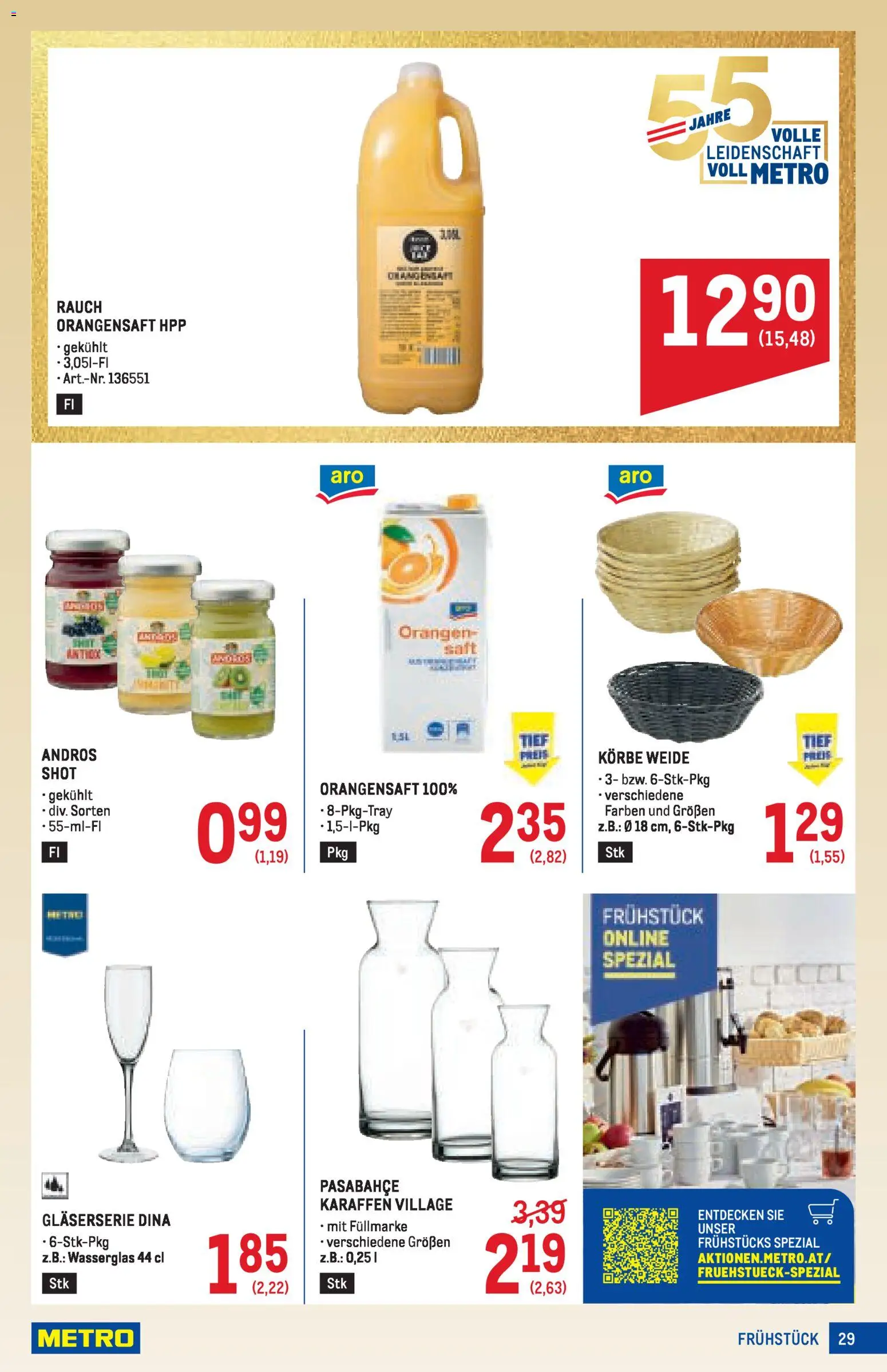 Metro angebote Profi MP08 gültig ab 02.04.2026 | Seite: 29 | Produkte: Saft, Orangen