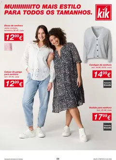 Pré-visualização KIK folheto válido de 23.03.2026 | Página: 5 | Produtos: Vestido, Calças, Blusa