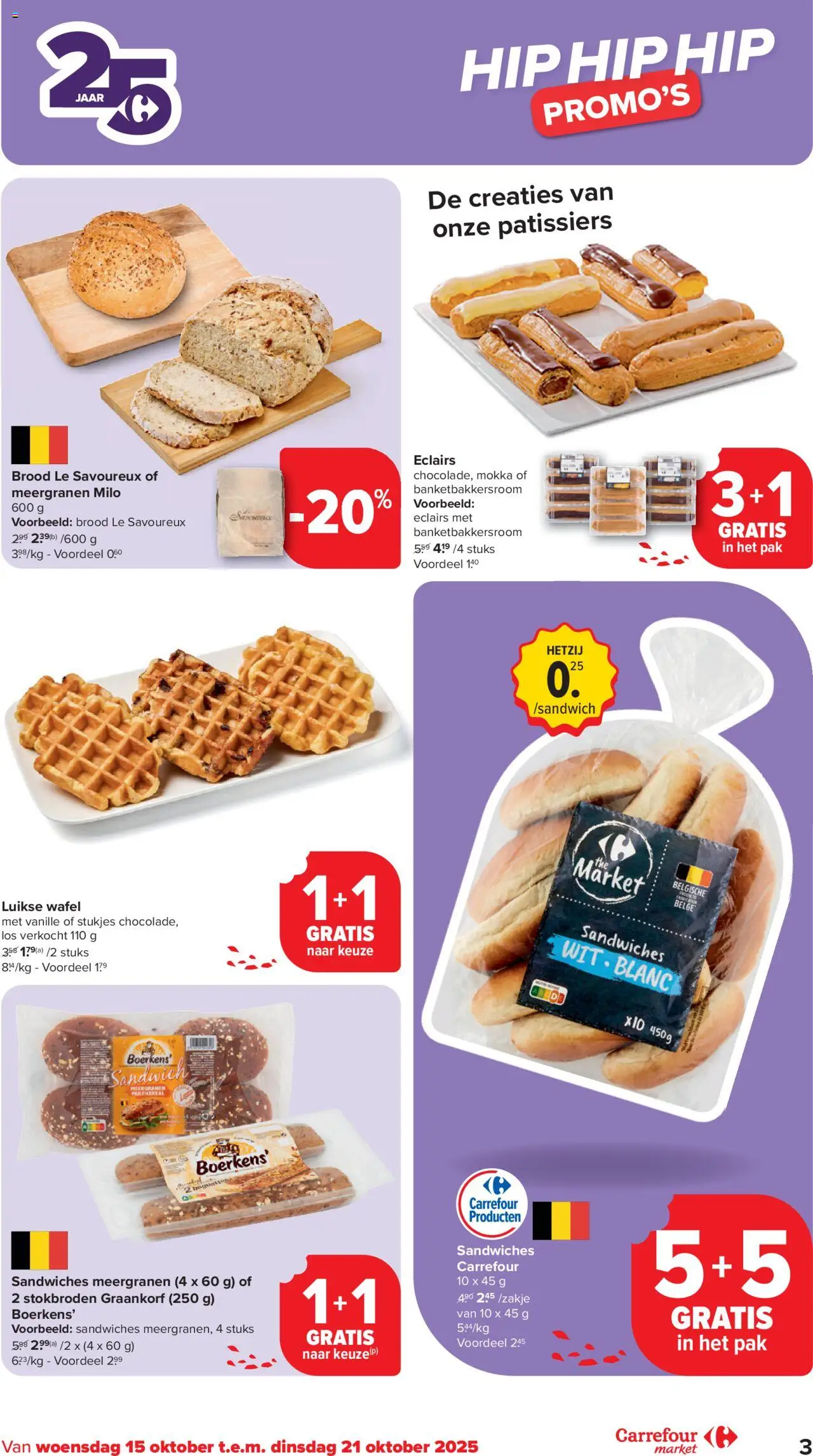 {H1} | Pagina: 3 | Producten: Sandwich, Brood