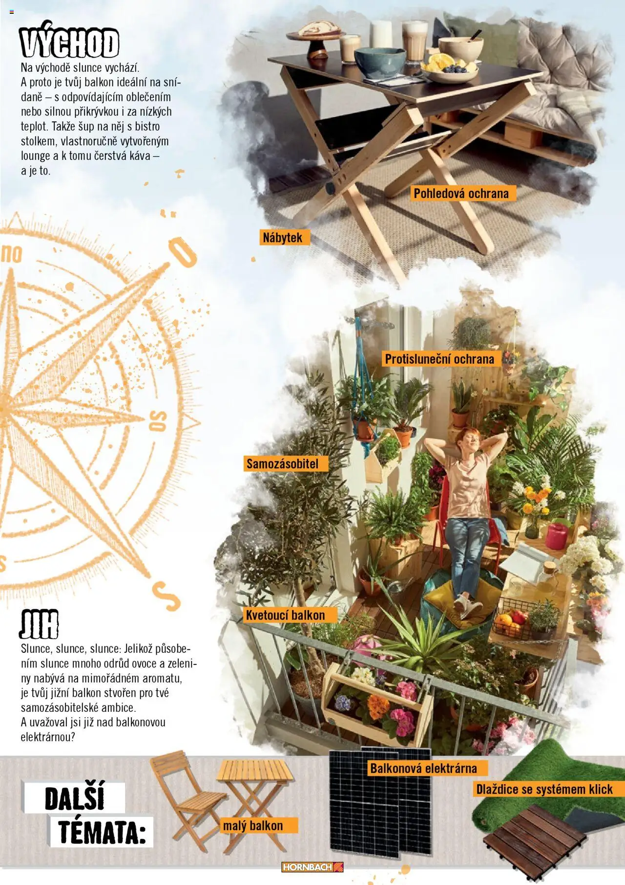 HORNBACH leták - Balkón od 13.08.2025 | Strana: 3 | Produkty: Ovoce, Káva, Nábytek