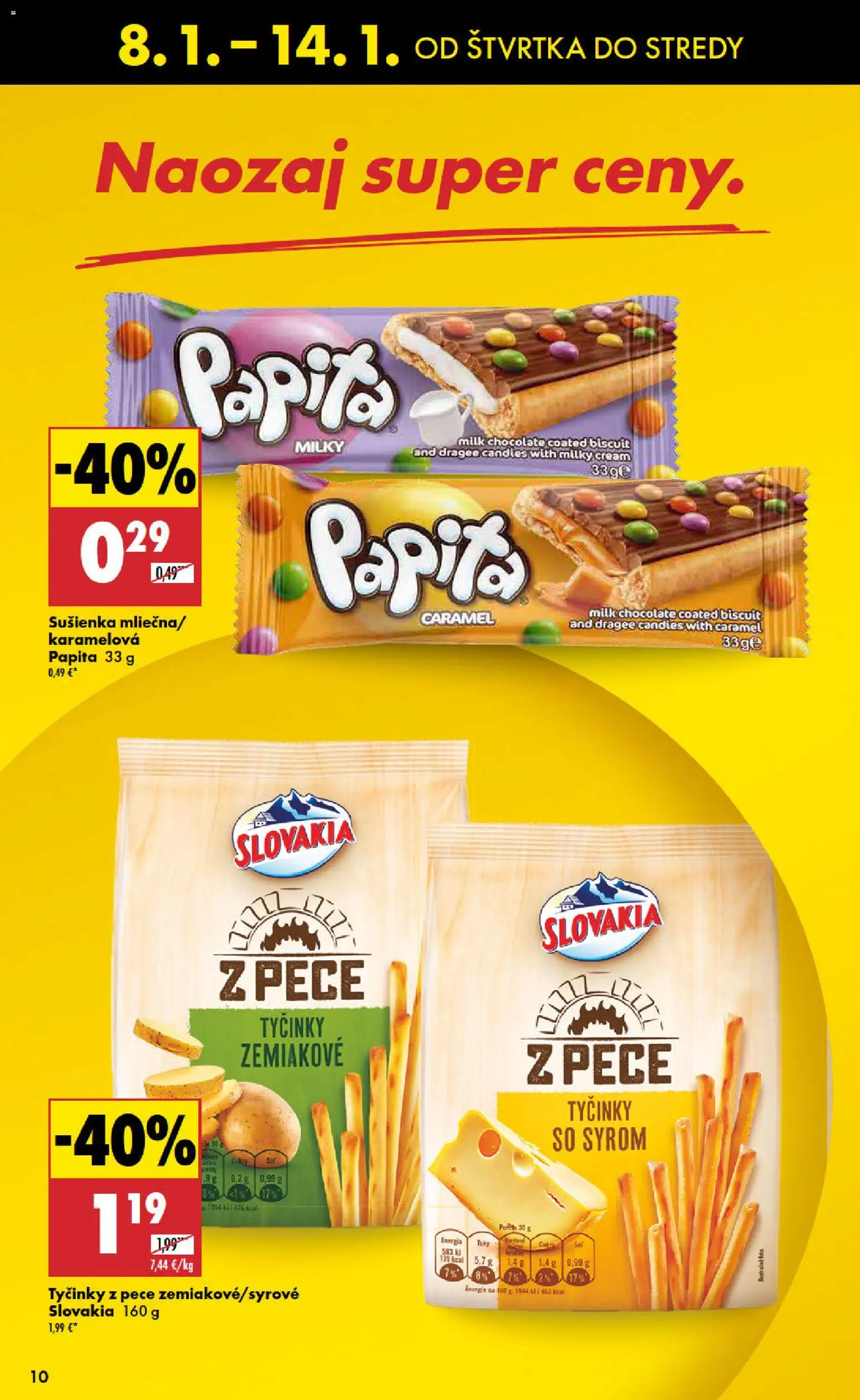 Nové Biedronka akcie – leták je platný od 08.01.2026 | Strana: 10