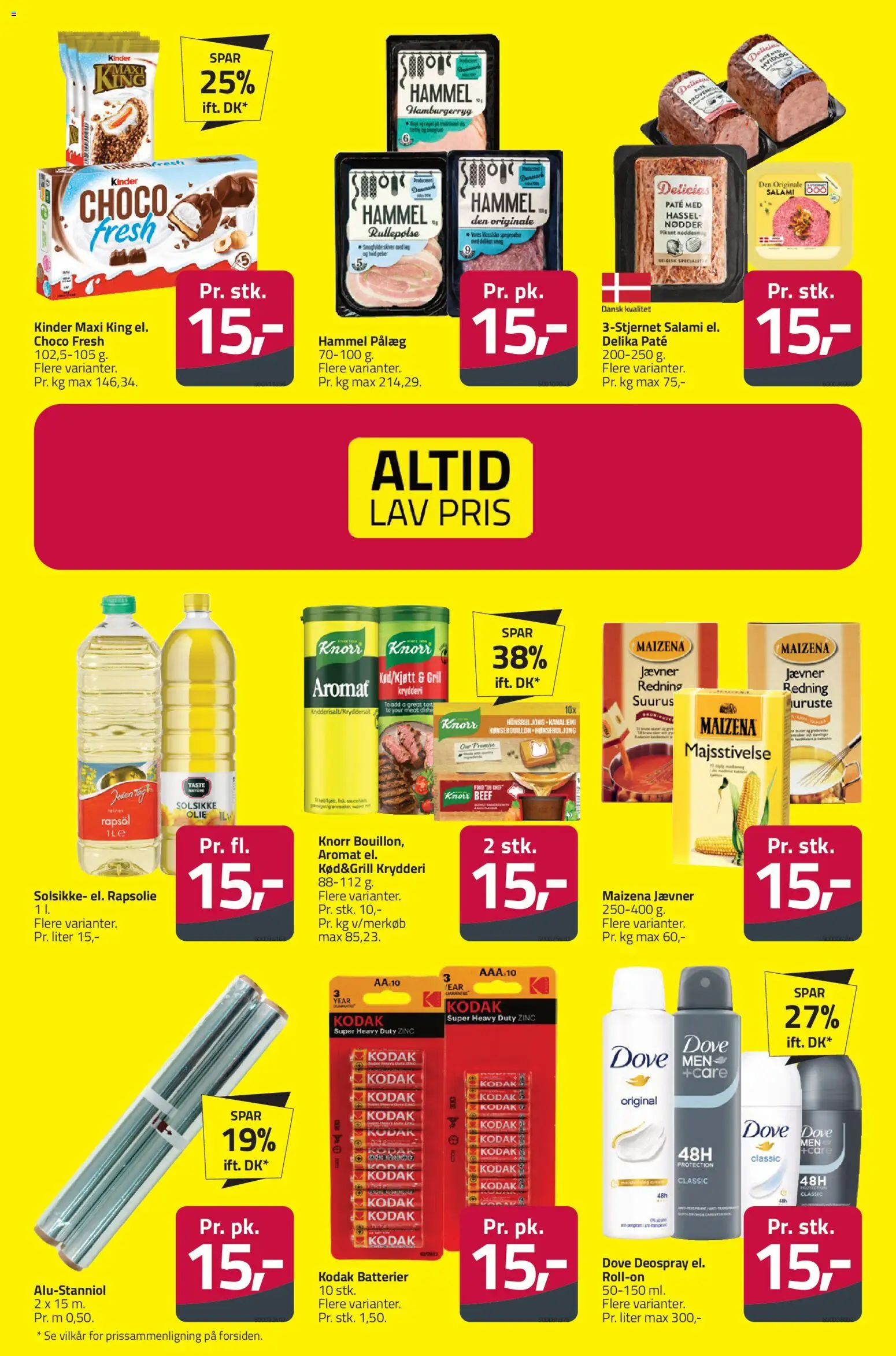 Fleggaard tilbudsavis – gyldig fra 28.01.2026 | Side: 11 | Produkter: Rapsolie, Batterier, Peber, Hamburgerryg