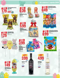 Eurospin katalog akcije – veljaven od 26.03.2026 | Stran: 6 | Izdelki: Bonboni, Kos