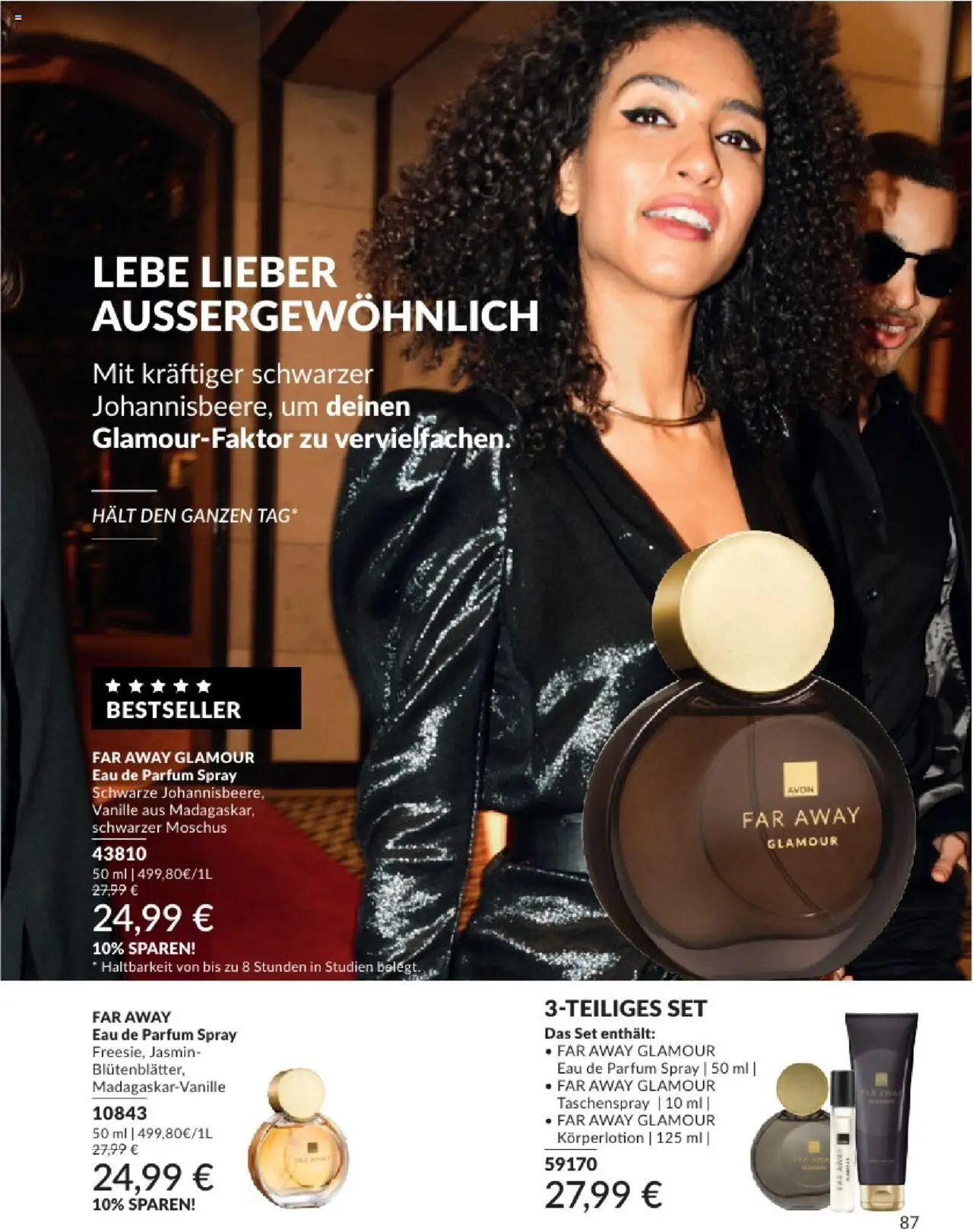 AVON Katalog August 2025 - gültig ab dem 01.08.2025 | Seite: 89 | Produkte: Parfüm, Körperlotion, Eau de Parfum
