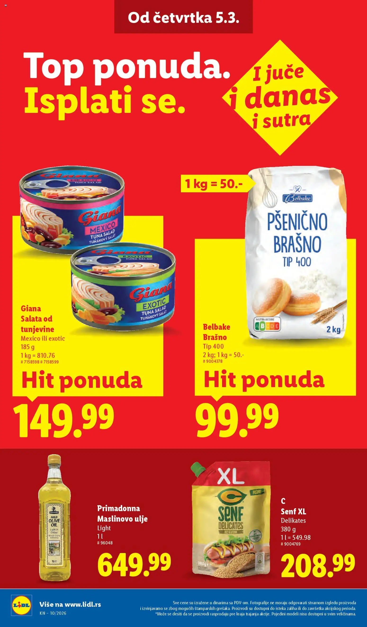 Lidl katalog - važi od 05.03.2026 | Strana: 26