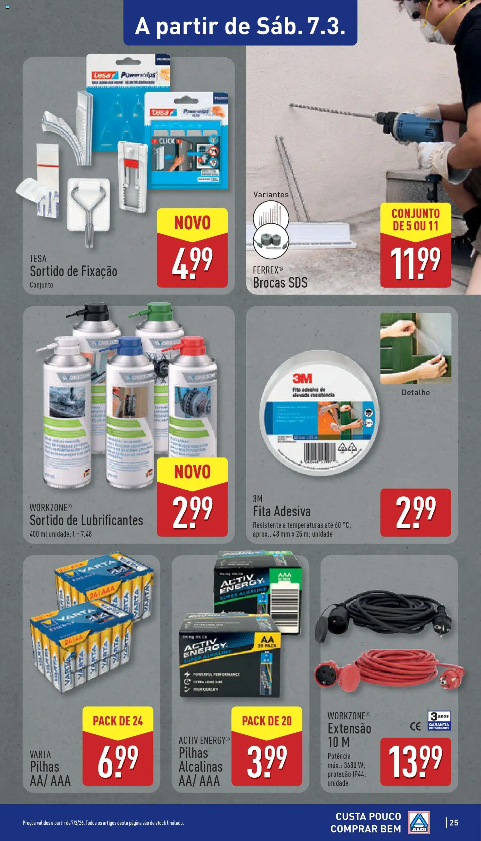 Aldi folheto │ válido de 02.03.2026 | Página: 25 | Produtos: Pilhas
