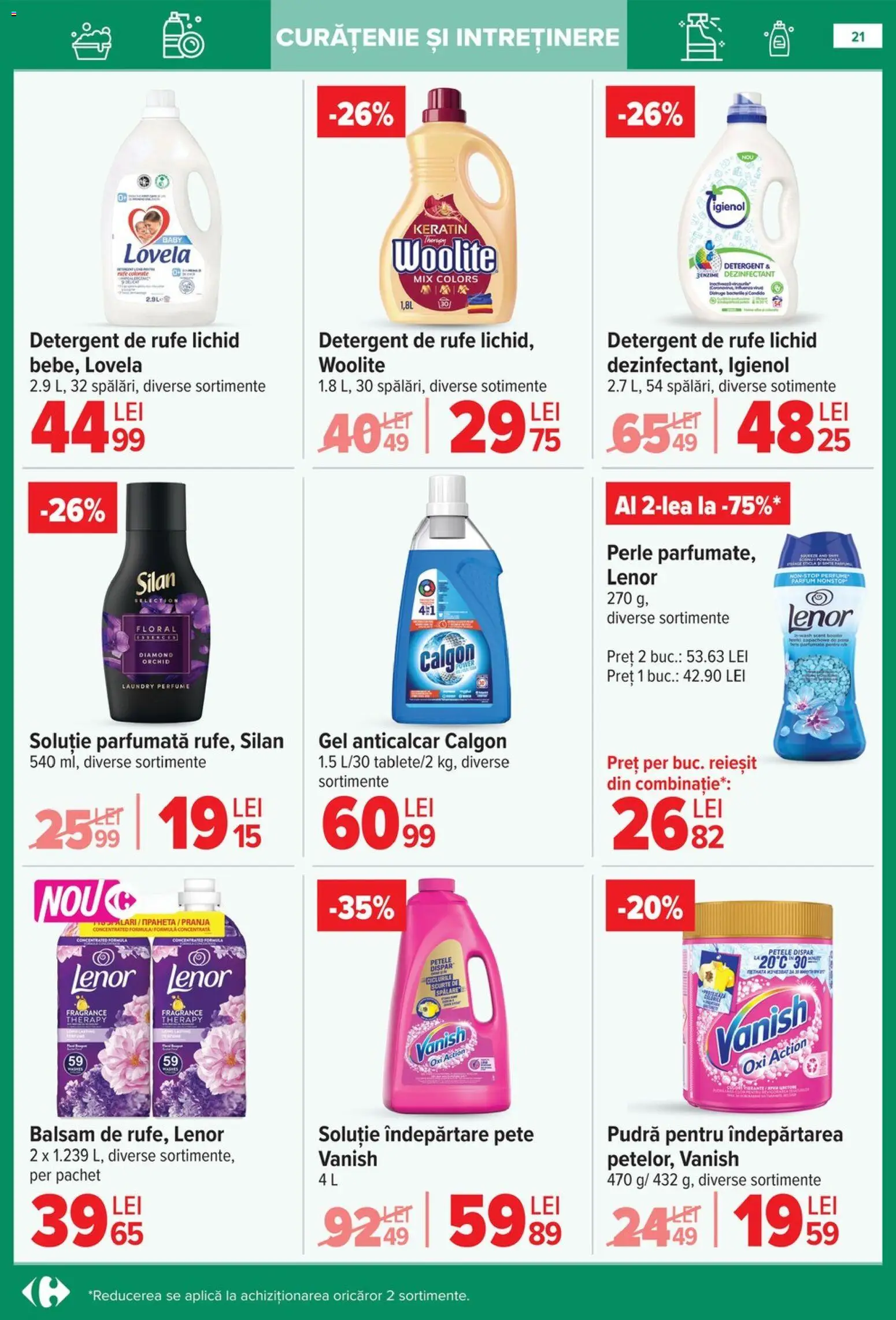 Noul catalog Carrefour – valabil de la 14.01.2026 | Pagină: 21 | Produse: Akrilik boya, Parfum, Pudră, Balsam