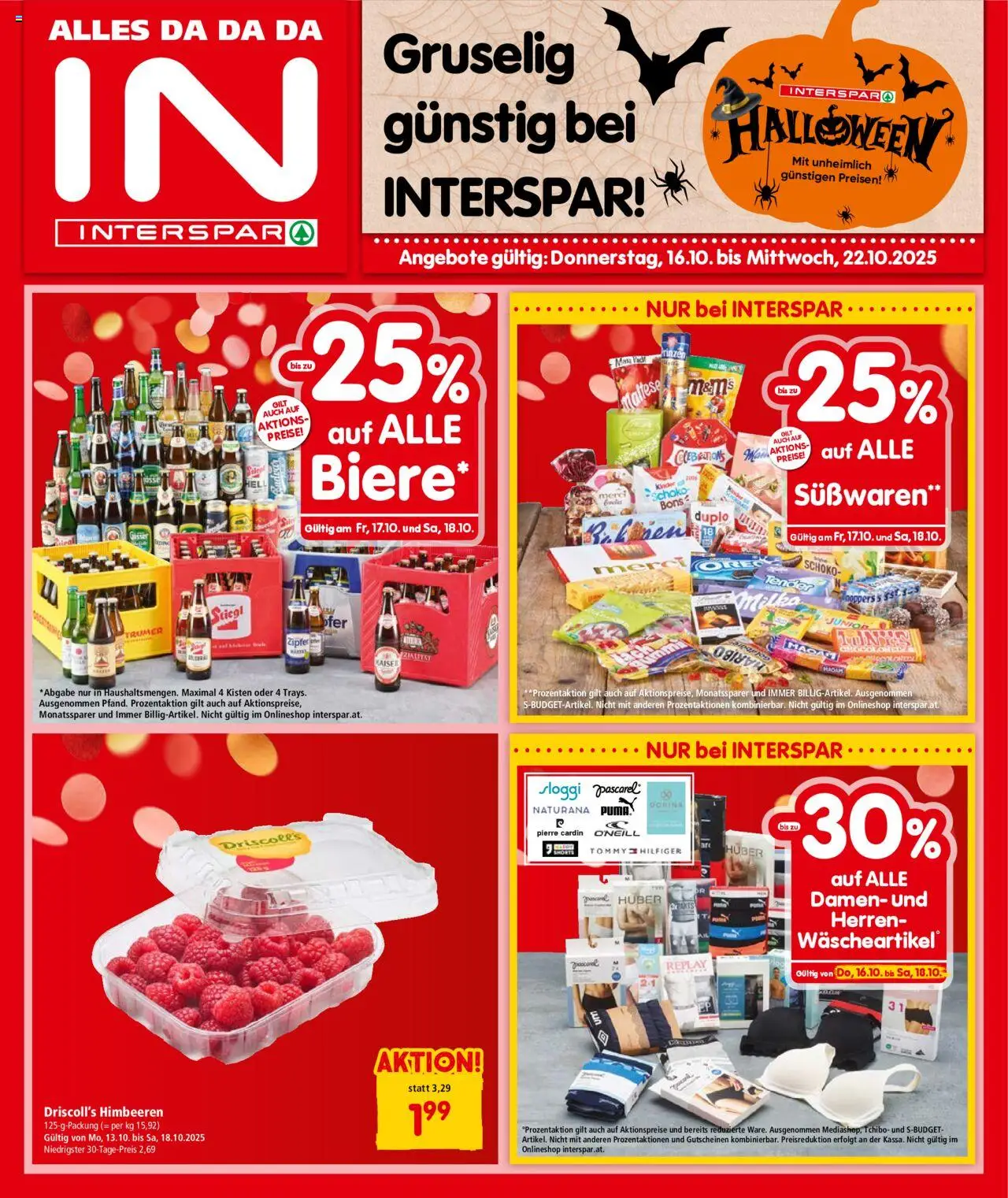 Interspar Flugblatt - Salzburg gültig ab 16.10.2025 | Seite: 1