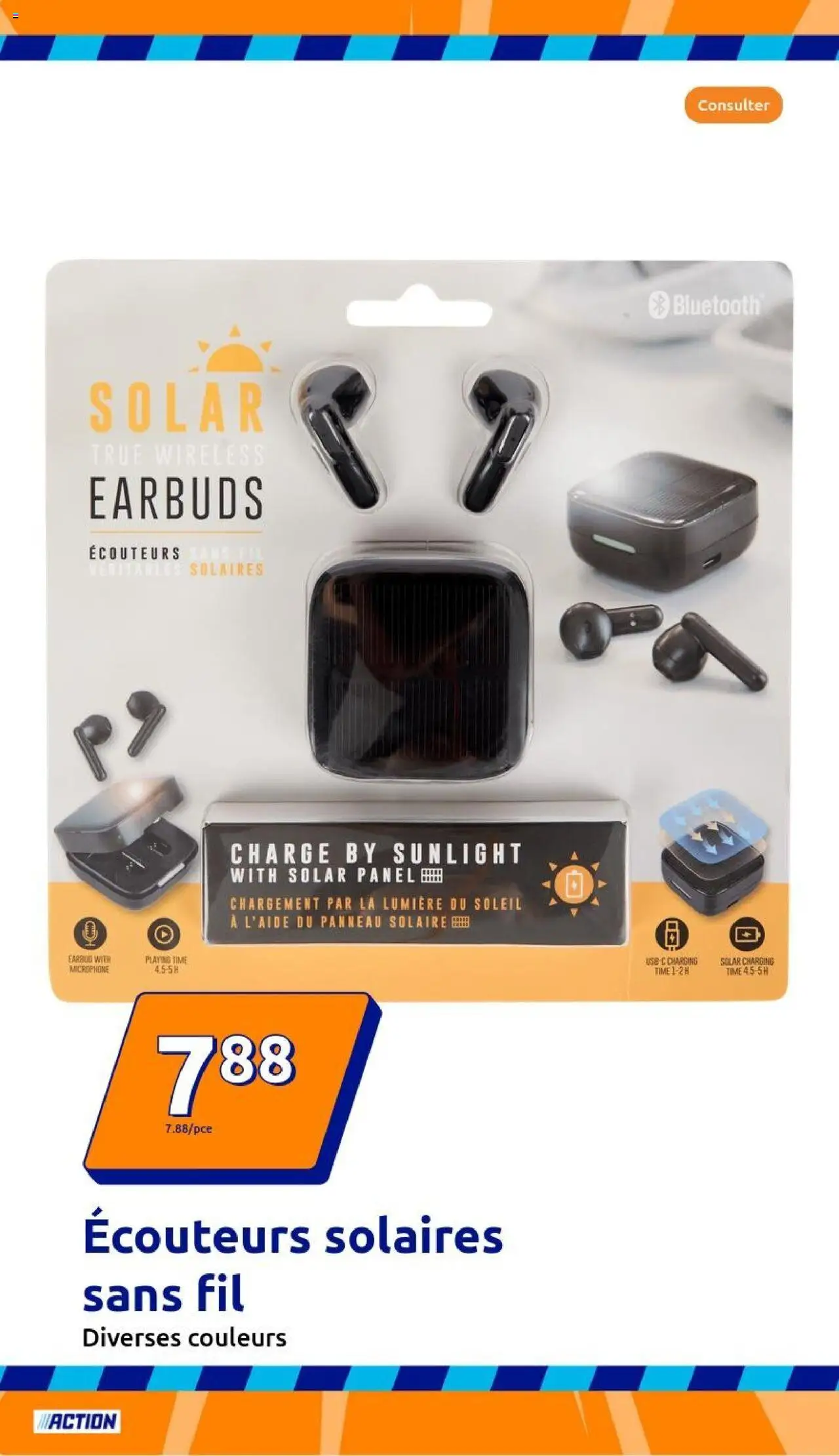  | Page: 6 | Produits: Écouteurs, Microphone, Panneau solaire