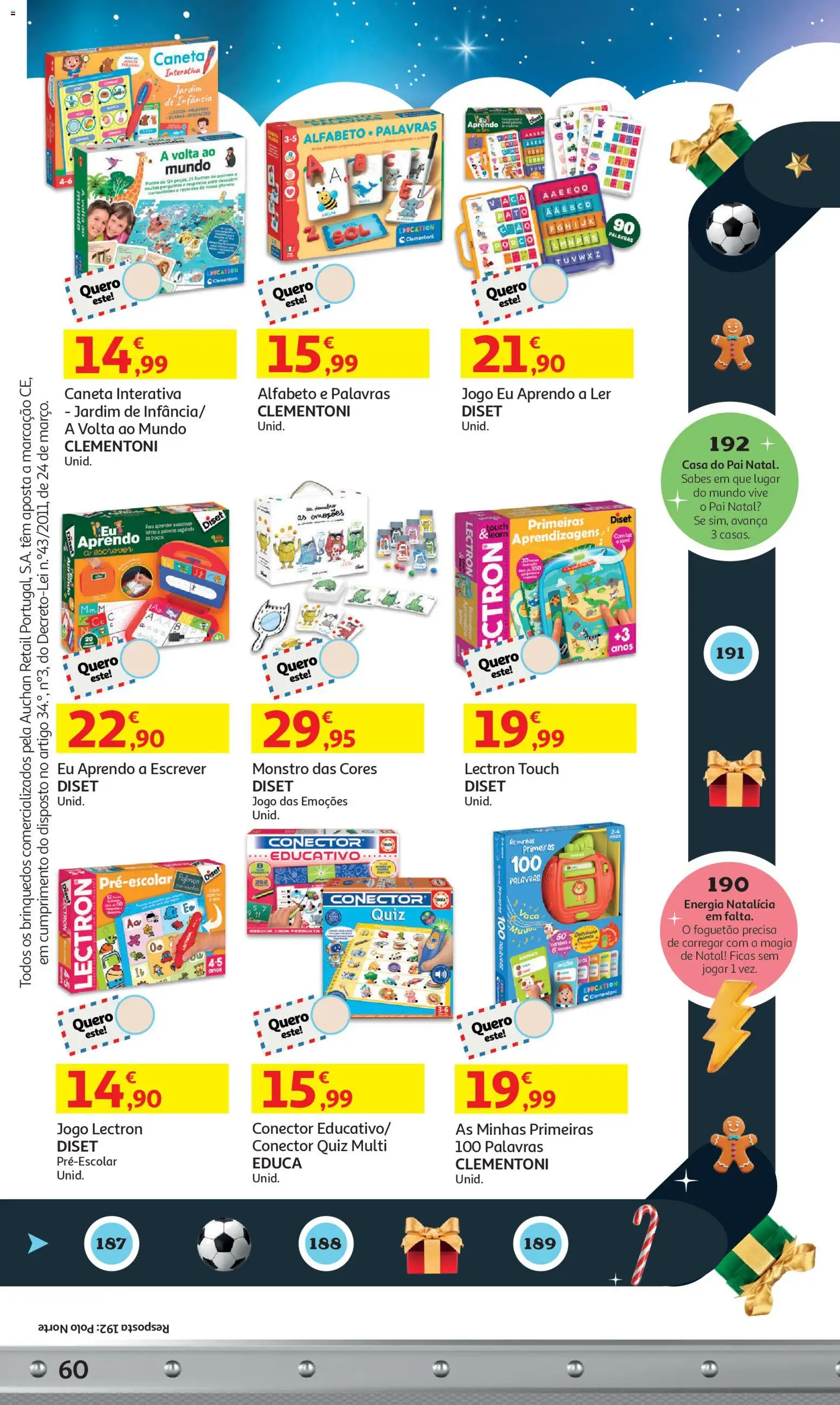 Auchan - A grande fábrica de Natal │ válido de 05.11.2025 | Página: 60