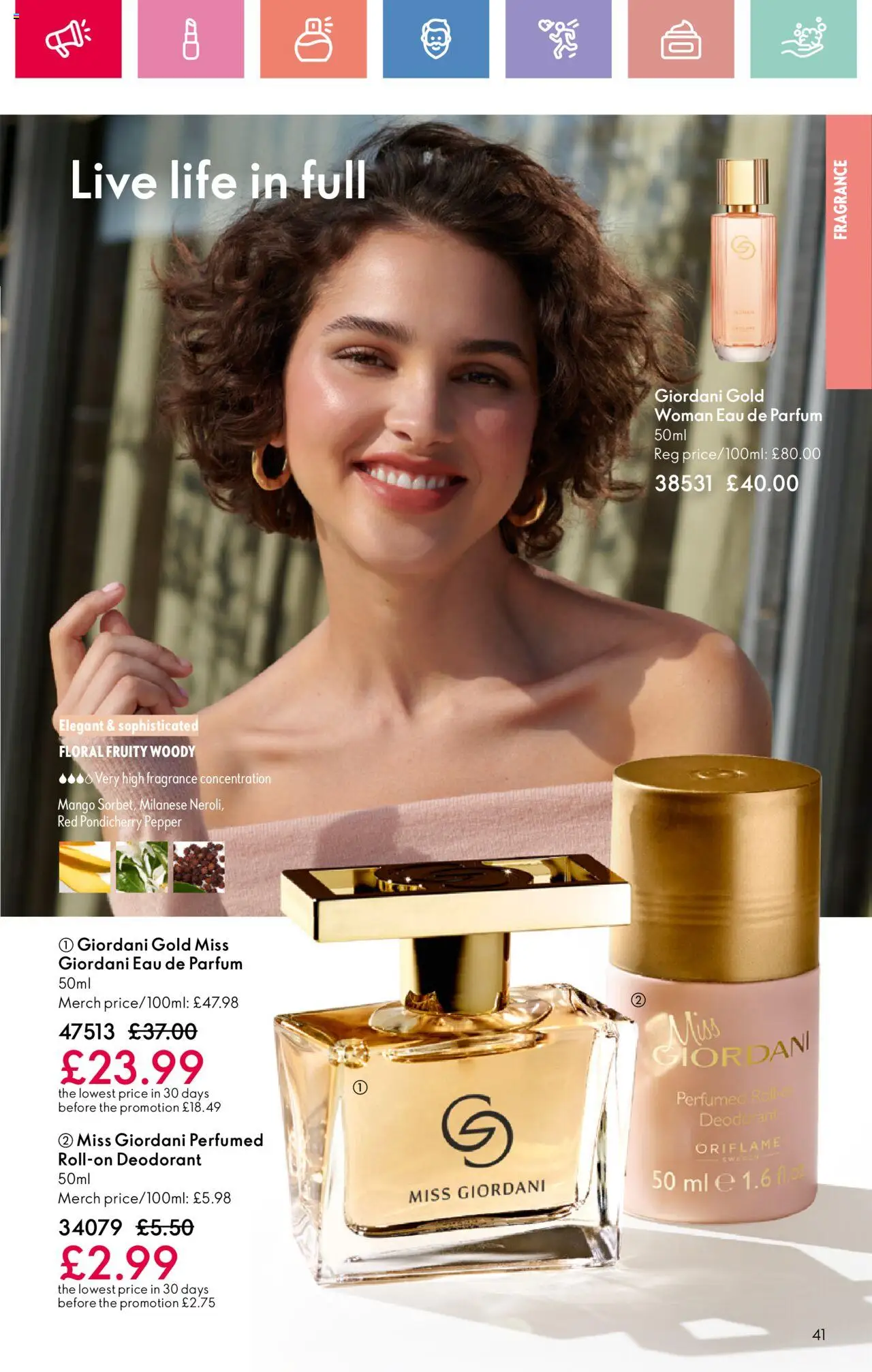  | Page: 41 | Products: Fragrance, Deodorant, Mango, Pepper