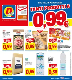 Anteprima del volantino D Più volantino valido a partire dal 05.03.2026