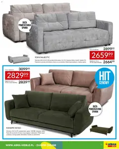 Pogląd oferty "Abra meble gazetka" - ważna od 01.04.2026 | Strona: 11 | Produkty: Sofa, Kanapa