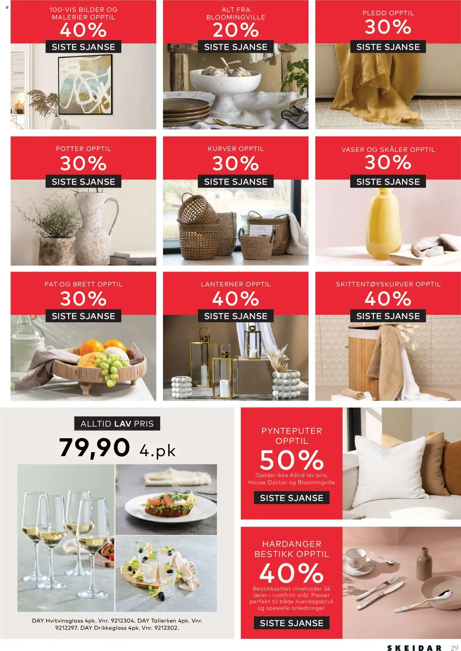 {H1} | Side: 29 | Produkter: Pledd