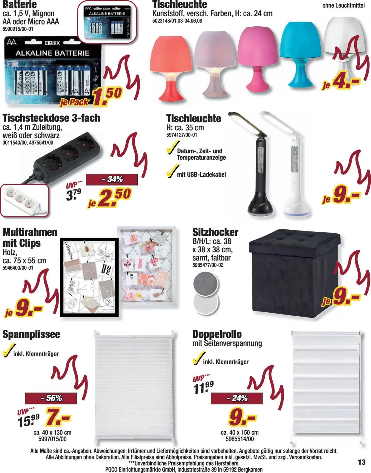 Poco Hot Deals - gültig ab dem 26.07.2025 | Seite: 13 | Produkte: Batterie
