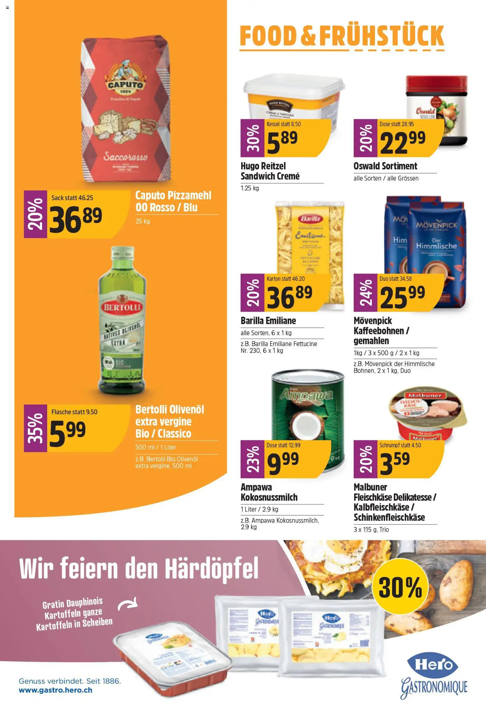 TopCC Aktionen – gültig ab 09.02.2026 | Seite: 14 | Produkte: Barilla, Kartoffeln, Kessel, Creme