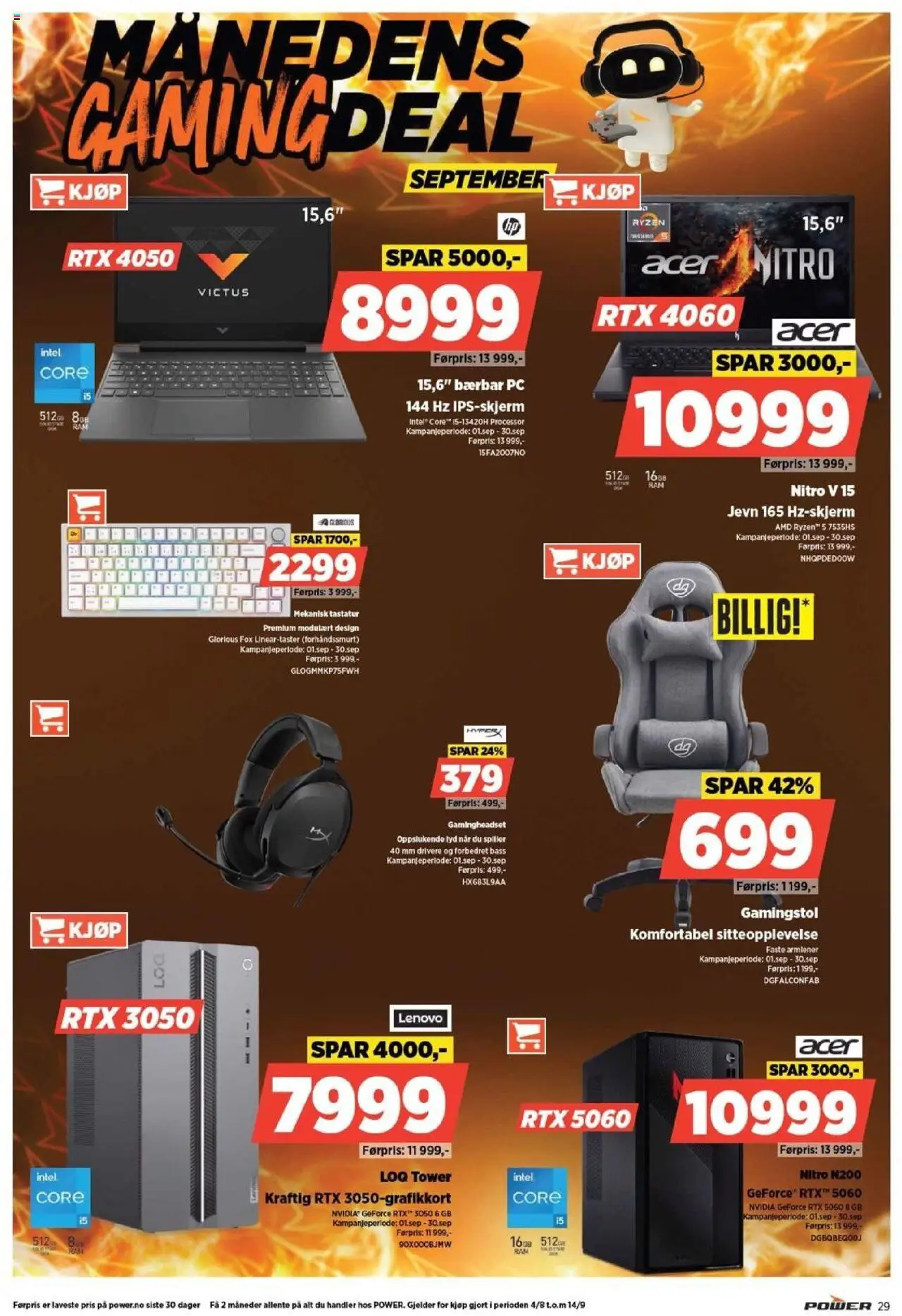  | Side: 29 | Produkter: Pc, Thon en boite, Tastatur, Lyd