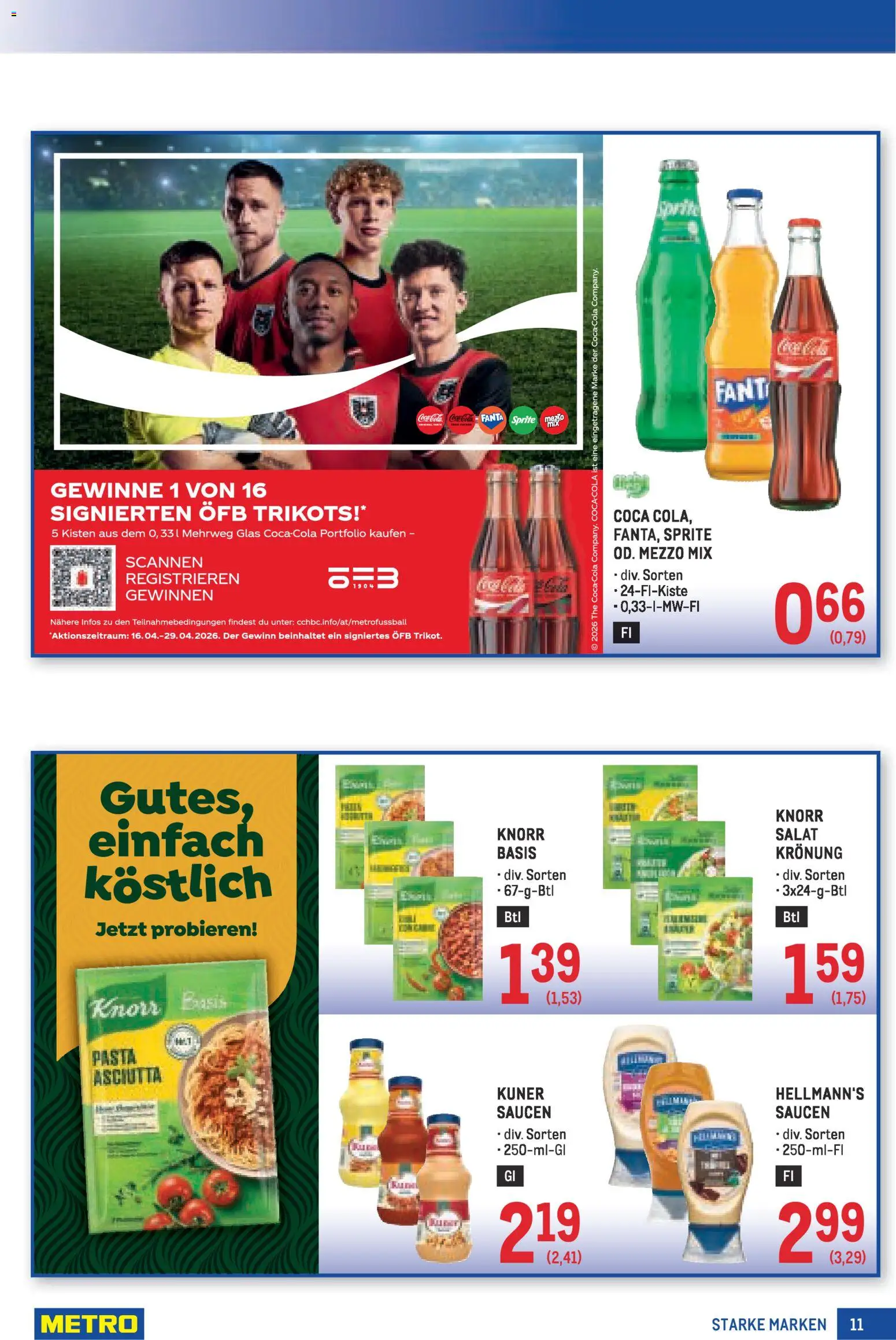 Metro angebote Starke Marken gültig ab 16.04.2026 | Seite: 11