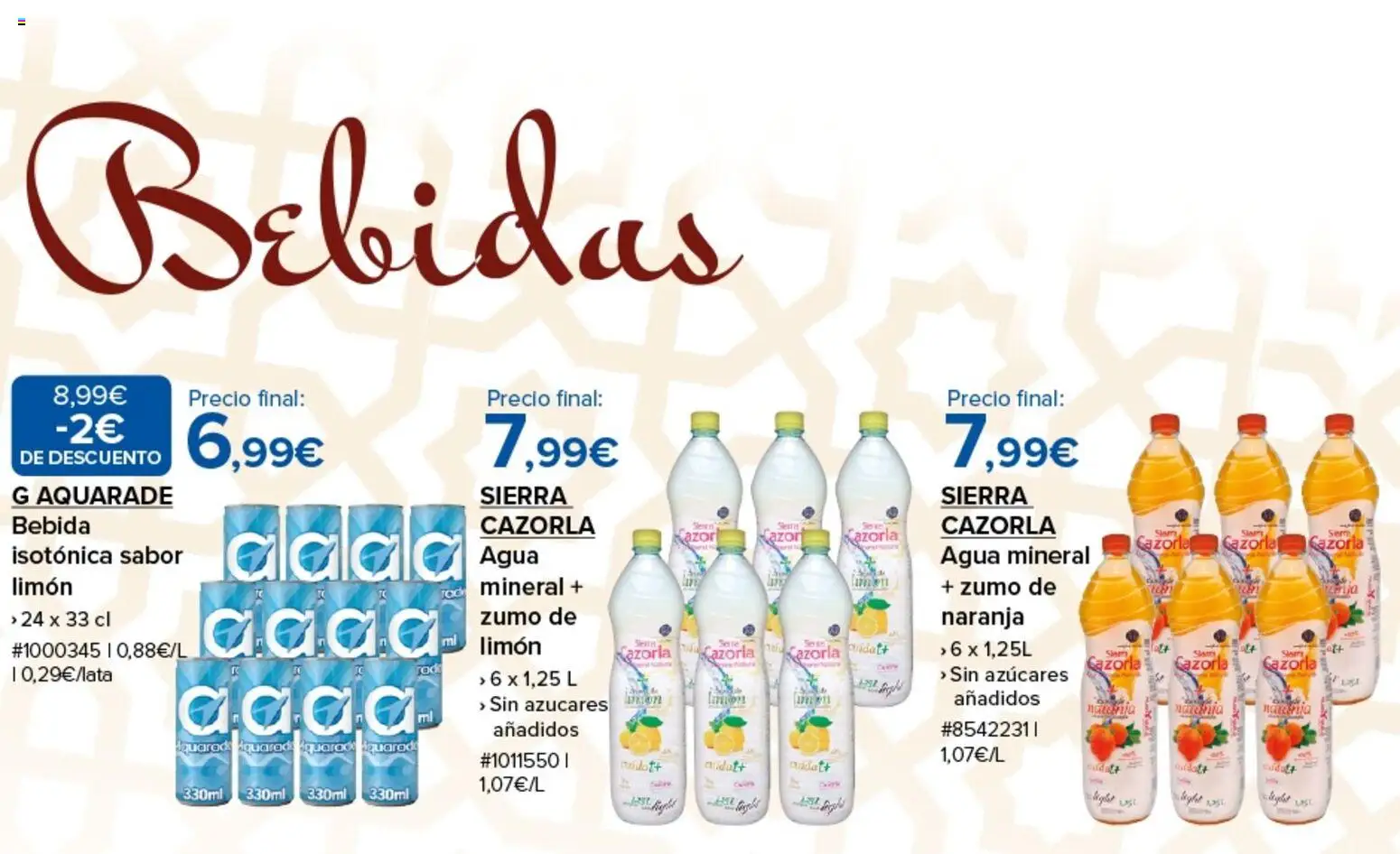 Costco catálogo │ válido desde el 14.03.2026 | Página: 6 | Productos: Ροζ πιπέρι, Κορνίζα, Agua mineral