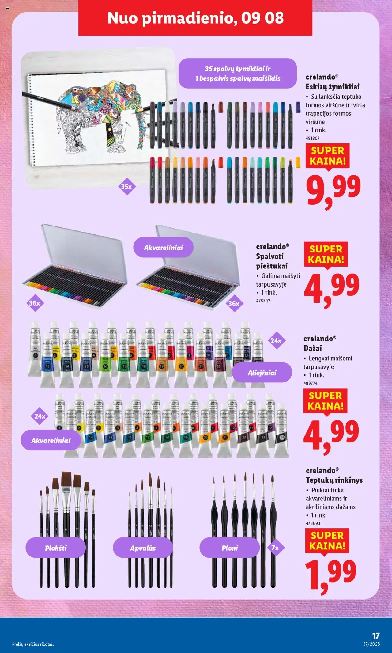 LIDL akcijos nuo 08.09.2025 | Puslapis: 17
