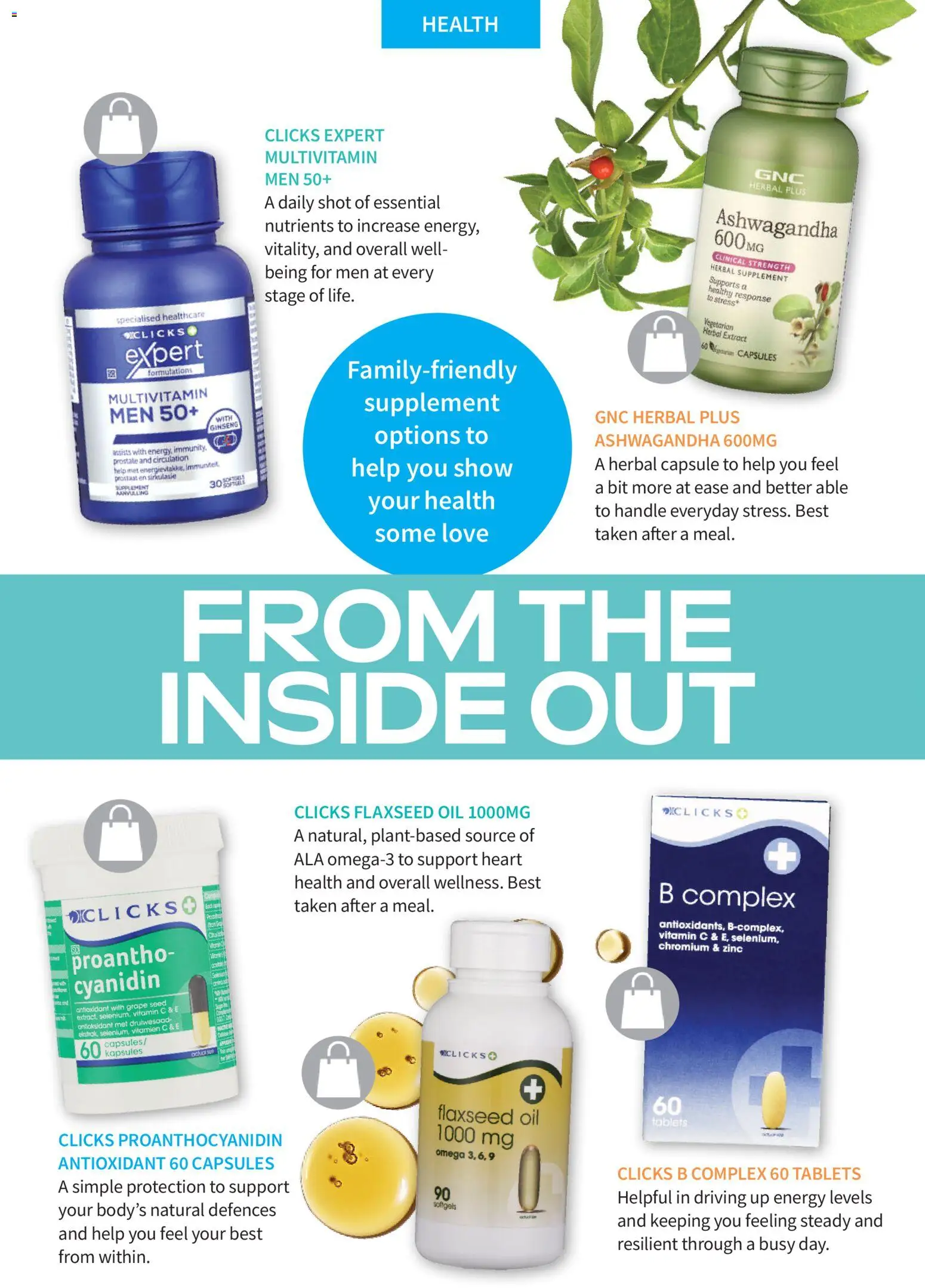 New Clicks catalogue – valid from 01.02.2026 | Page: 72 | Products: Oil