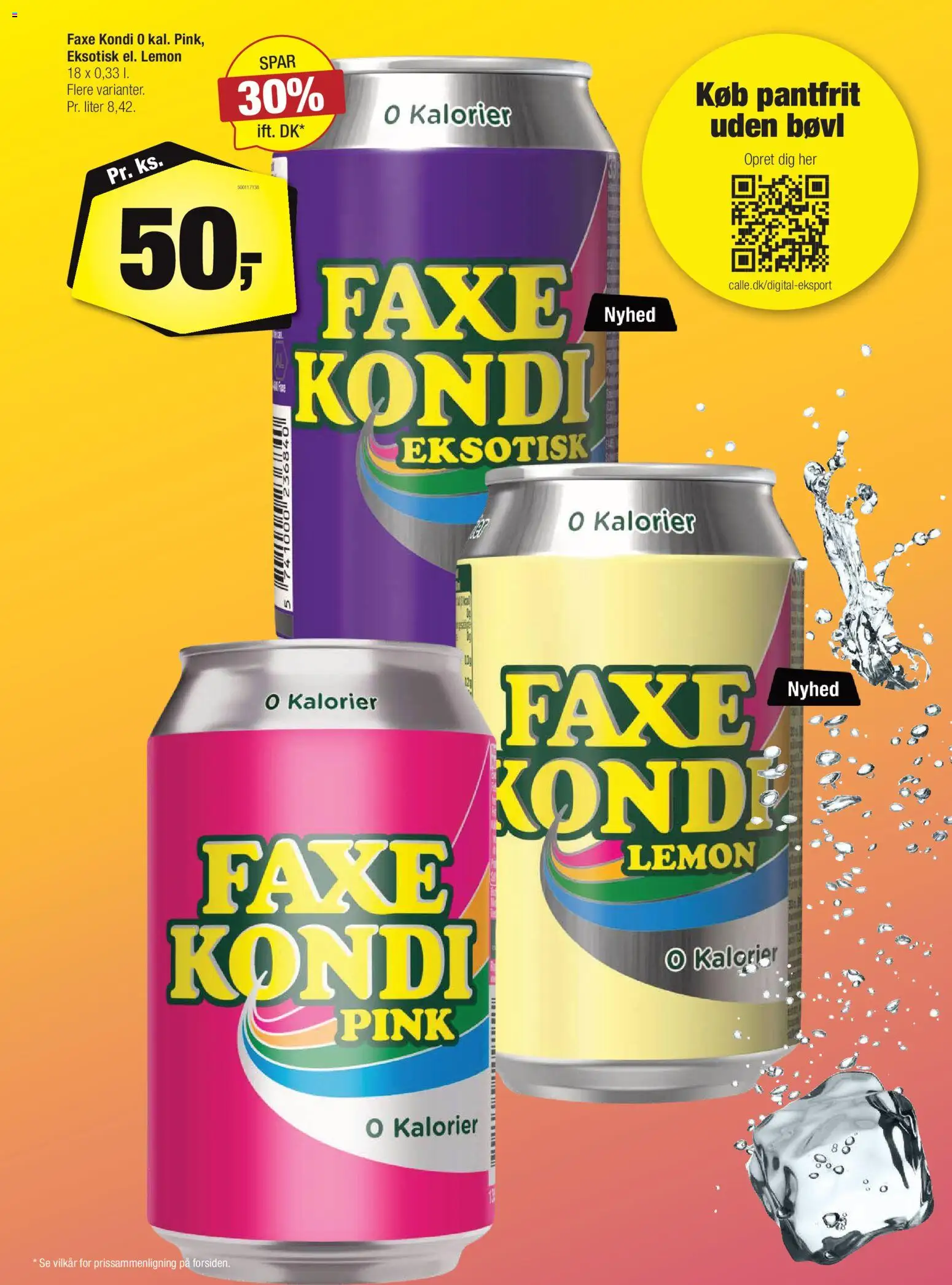 Calle tilbudsavis – gyldig fra 08.04.2026 | Side: 24 | Produkter: Faxe Kondi