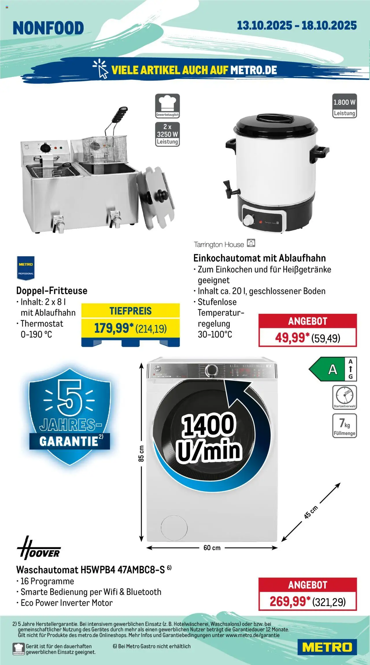 Metro Wochen-Angebote Gastro – gültig ab 13.10.2025 | Seite: 18
