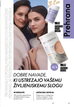 Oriflame katalog akcije – veljaven od 01.04.2026 | Stran: 107 | Izdelki: Prehranska dopolnila