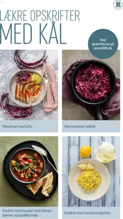 Pokebowl med tofu, Dish with tofu and vegetables. gyldig fra 01.12.2025 | Side: 4 | Produkter: Tofu, Hvidkål, Rødkål, Bønner