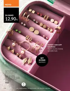 Katalog Avon - Pregled kataloga iz trgovine Avon, vrijedi od 30.09.2025 | Stranica: 158 | Proizvodi: Naušnice