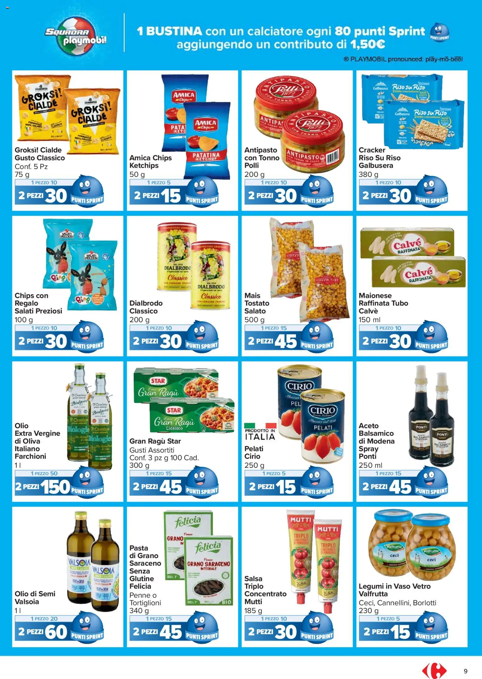 Volantino Carrefour del 02.12.2025 | Pagina: 9 | Prodotti: Maionese, Salsa, Tubo, Ragú