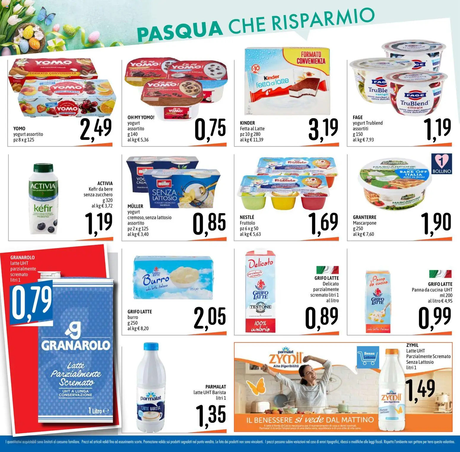 Volantino Emisfero del 26.03.2026 | Pagina: 18 | Prodotti: Cioccolato, Latte, Forno, Terra