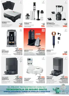 El Corte Inglés ofertas │ válido desde el 07.08.2025 | Página: 9 | Productos: Vasos, Batidora, Secador de pelo, Aspirador